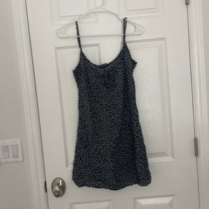 Brandy Melville Navy Floral Mini Dress